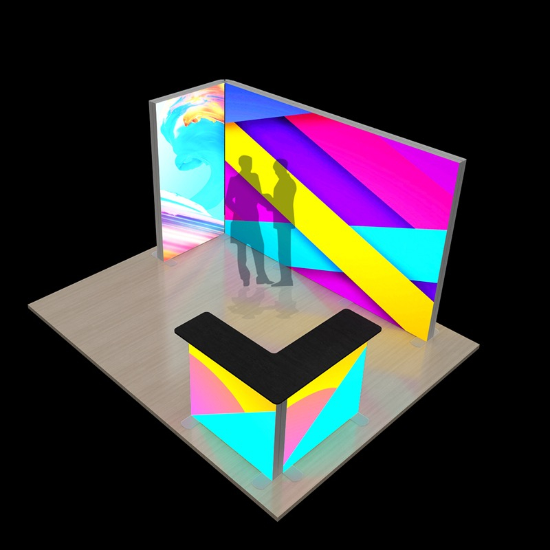 LED Exhibition Banner Stand E01D17