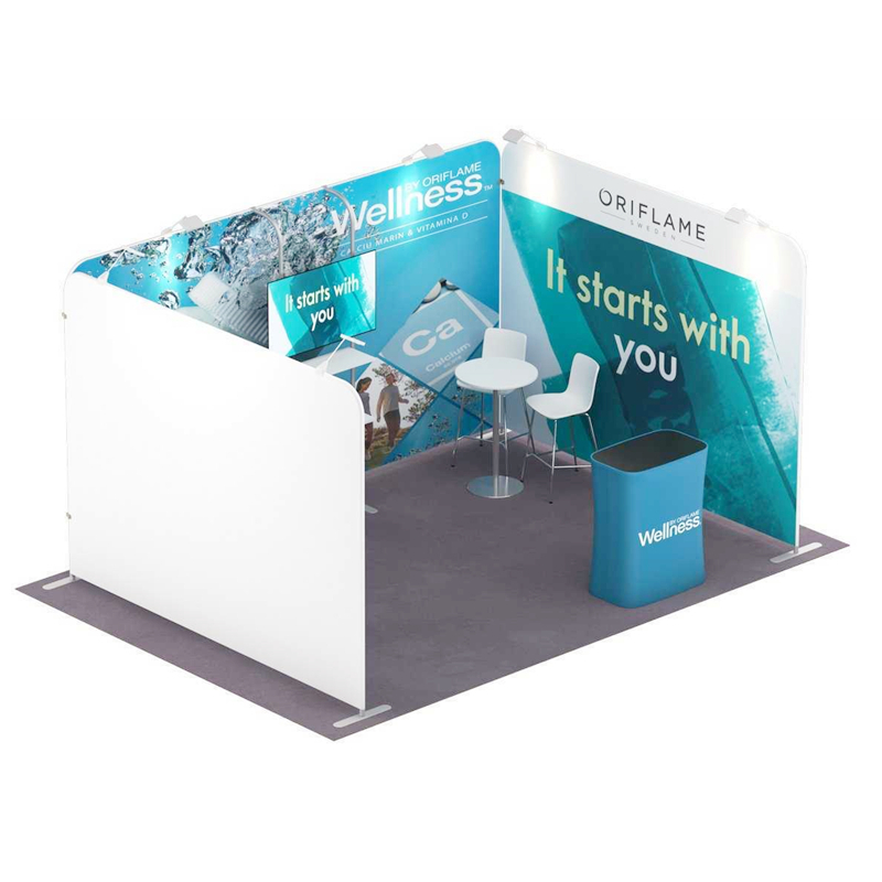 10x10 Show Display Kit E01C1-28 - Buy Trade Show Exhibits, Modular ...