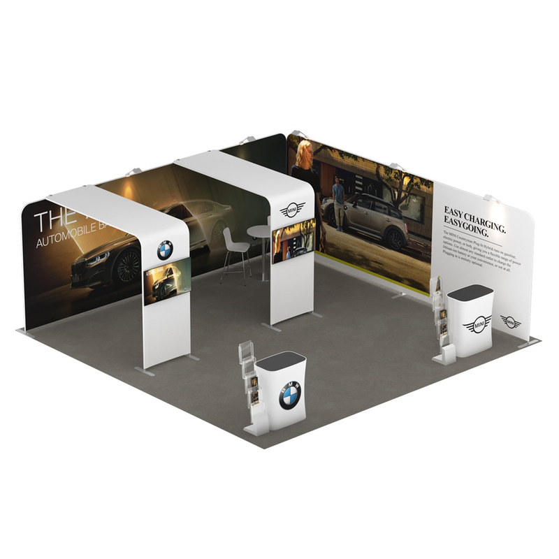 20 x 20 Trade Show Photo Booth E01C3-4