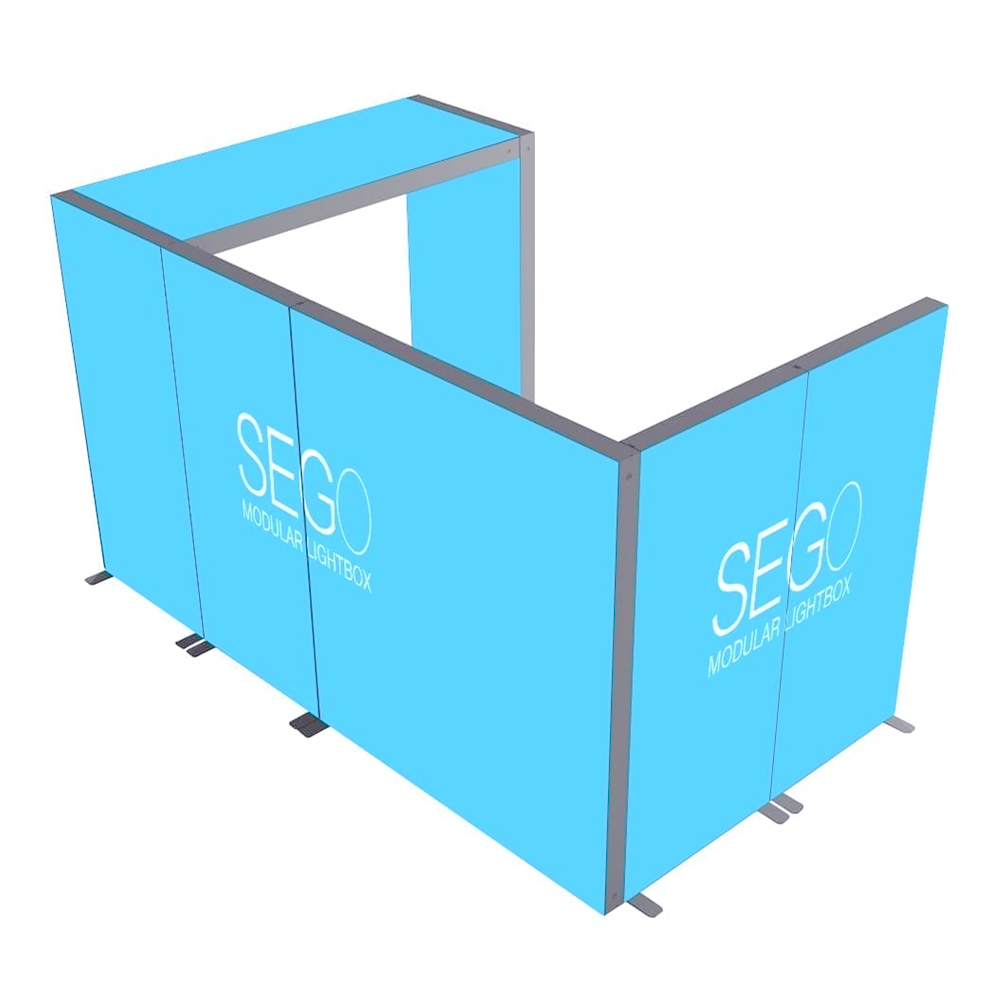 Backlit Booth Display E01D26