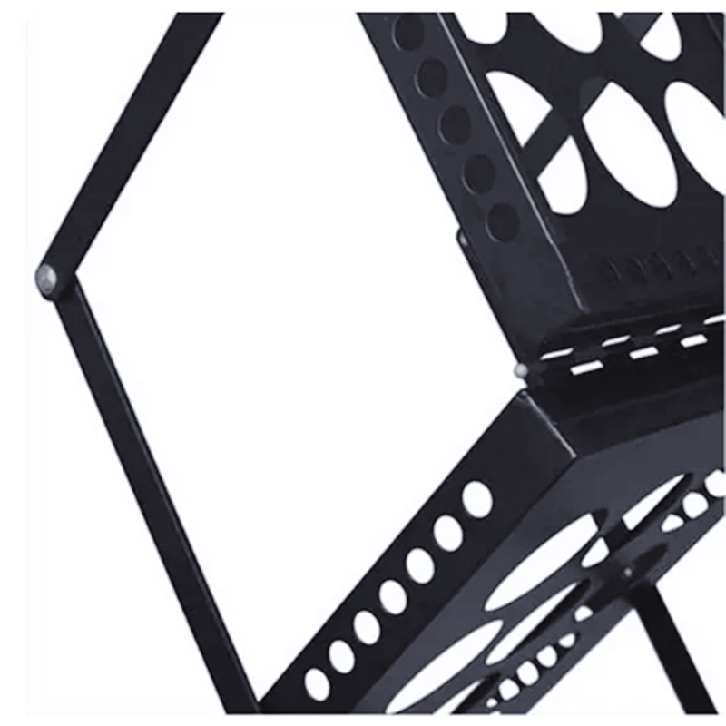 Steel Magazine Rack E07B4